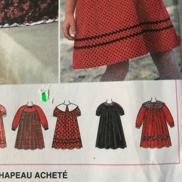 Simplicity Pattern 9777 - sizes 5-6-6x Design your own dress pattern. Uncut - Picture 6 of 9